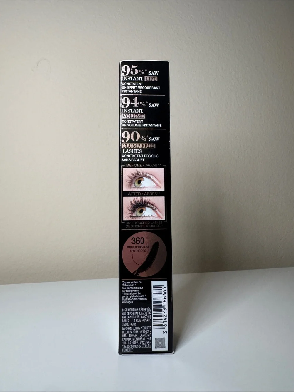 Lancome Lash Idole Lash-Lifting Volumizing Mascara 01 Glossy Black NEW